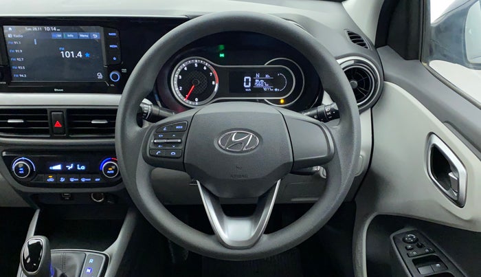 2021 Hyundai GRAND I10 NIOS SPORTZ AMT 1.2 KAPPA VTVT, Petrol, Automatic, 7,077 km, Steering Wheel Close Up