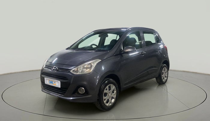 2016 Hyundai Grand i10 SPORTZ 1.2 KAPPA VTVT, Petrol, Manual, 60,441 km, Left Front Diagonal