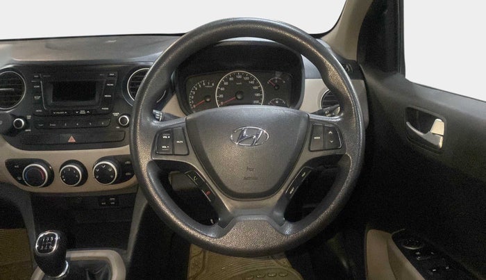 2016 Hyundai Grand i10 SPORTZ 1.2 KAPPA VTVT, Petrol, Manual, 60,441 km, Steering Wheel Close Up