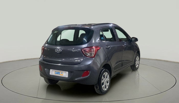 2016 Hyundai Grand i10 SPORTZ 1.2 KAPPA VTVT, Petrol, Manual, 60,441 km, Right Back Diagonal