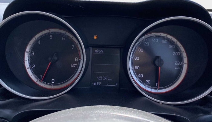2018 Maruti Swift VXI, Petrol, Manual, 40,762 km, Odometer Image