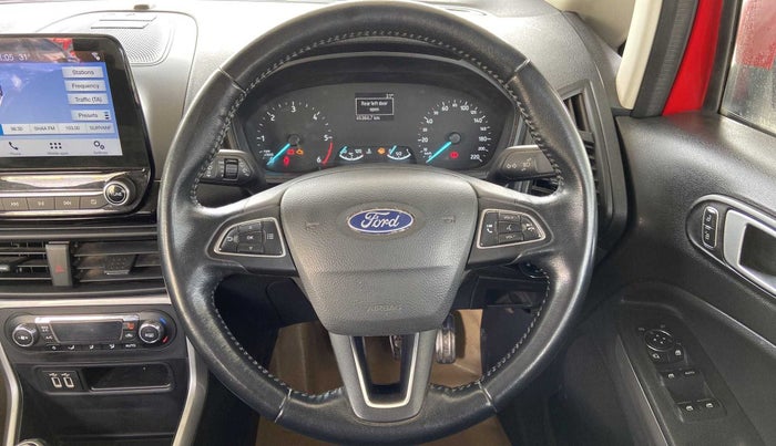 2018 Ford Ecosport TITANIUM 1.5L DIESEL, Diesel, Manual, 85,348 km, Steering Wheel Close Up