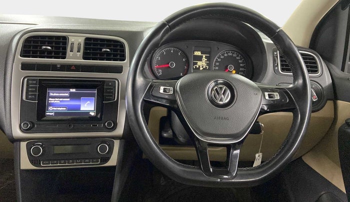 2016 Volkswagen Polo HIGHLINE1.2L, Petrol, Manual, 22,400 km, Steering Wheel Close Up