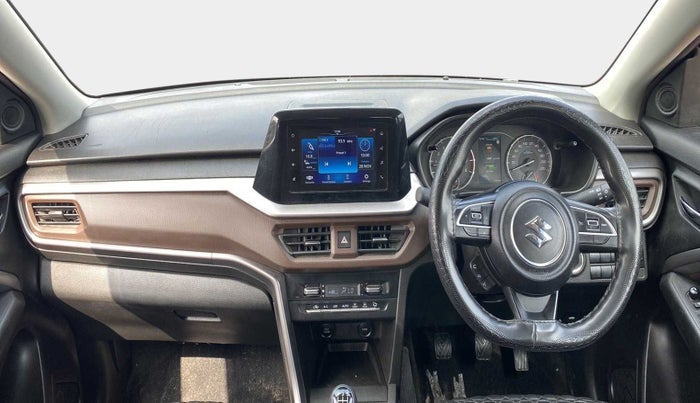 2022 Maruti BREZZA ZXI + SMART HYBRID, Petrol, Manual, 13,493 km, Dashboard