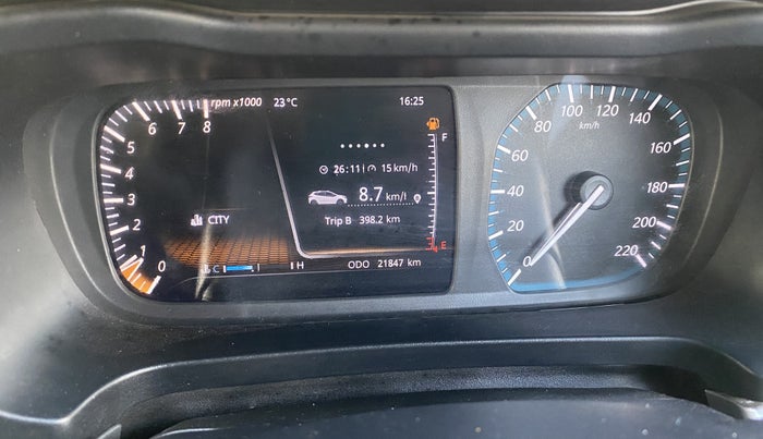 2021 Tata ALTROZ XZ PLUS I-TURBO PETROL, Petrol, Manual, 21,841 km, Odometer Image