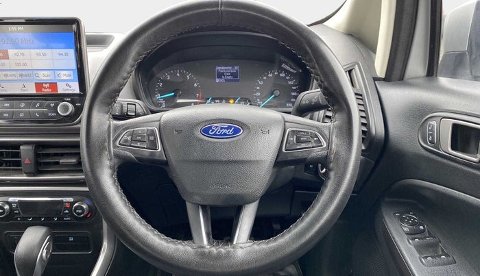 2019 Ford Ecosport TREND + 1.5L PETROL AT, Petrol, Automatic, 12,958 km, Steering Wheel Close Up