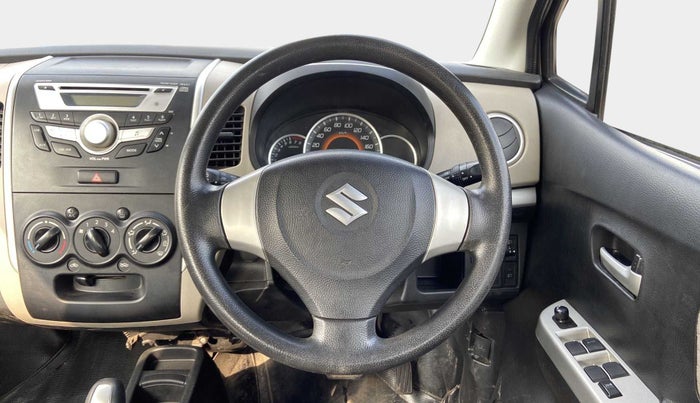 2016 Maruti Wagon R 1.0 VXI AMT, Petrol, Automatic, 27,877 km, Steering Wheel Close Up
