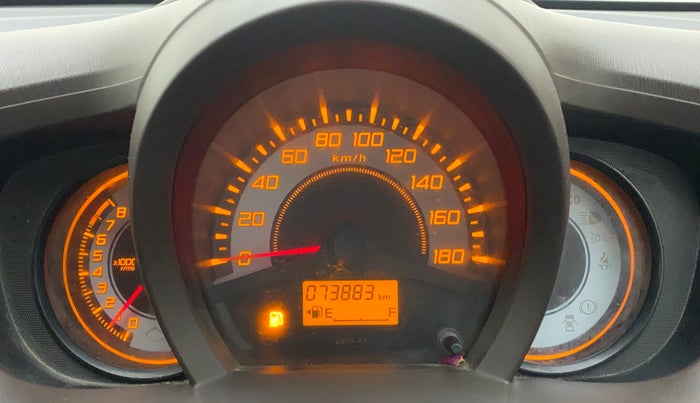 2013 Honda Brio S MT, Petrol, Manual, 74,001 km, Odometer Image