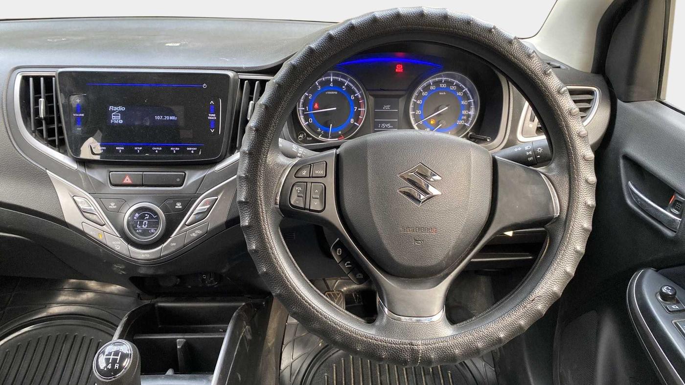 2021 Maruti Baleno DELTA PETROL 1.2, Petrol, Manual, 11,516 km, Steering Wheel Close Up