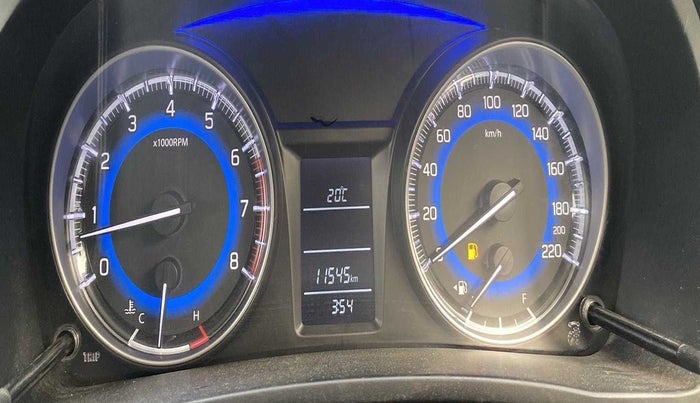 2021 Maruti Baleno DELTA PETROL 1.2, Petrol, Manual, 11,516 km, Odometer Image
