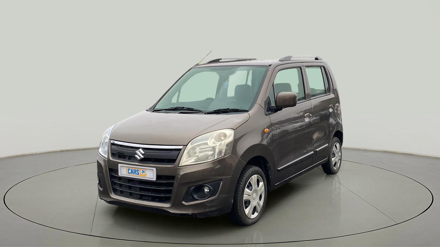 2015 Maruti Wagon R 1.0 VXI, Petrol, Manual, 92,304 km, Left Front Diagonal