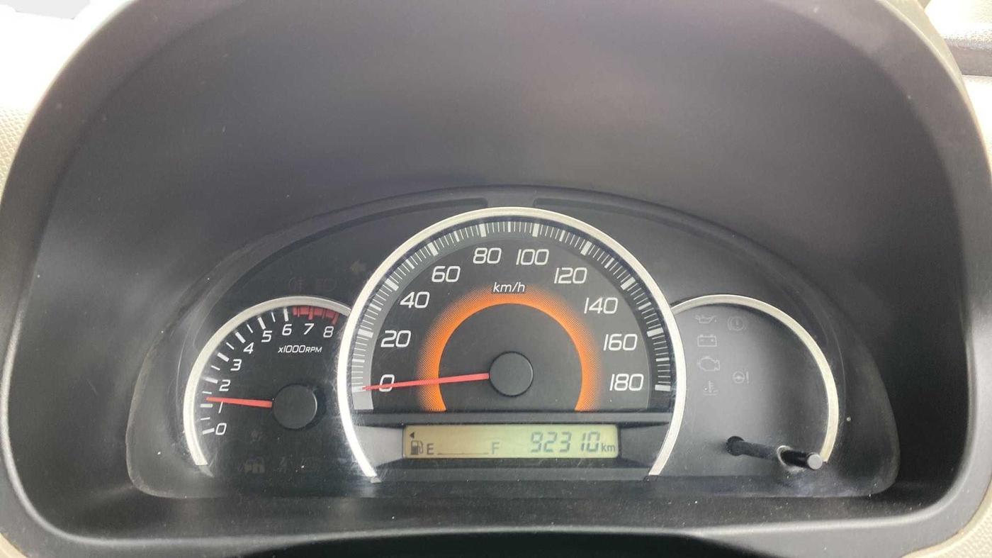 2015 Maruti Wagon R 1.0 VXI, Petrol, Manual, 92,304 km, Odometer Image