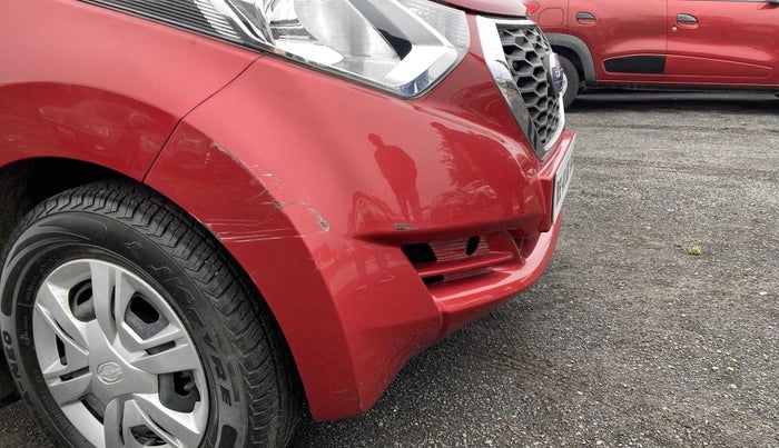 2018 Datsun Redi Go T(O) 1.0, Petrol, Manual, 12,444 km, Front bumper - Slightly dented