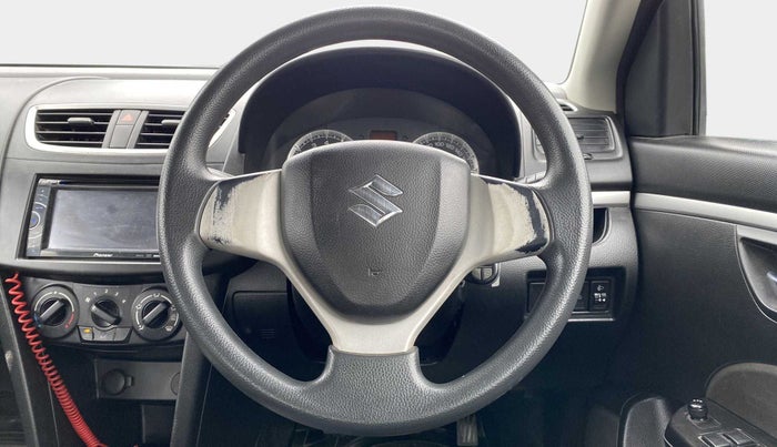 2013 Maruti Swift VXI, Petrol, Manual, 81,124 km, Steering Wheel Close Up
