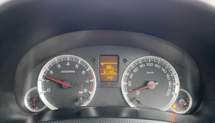 2013 Maruti Swift VXI, Petrol, Manual, 81,124 km, Odometer Image