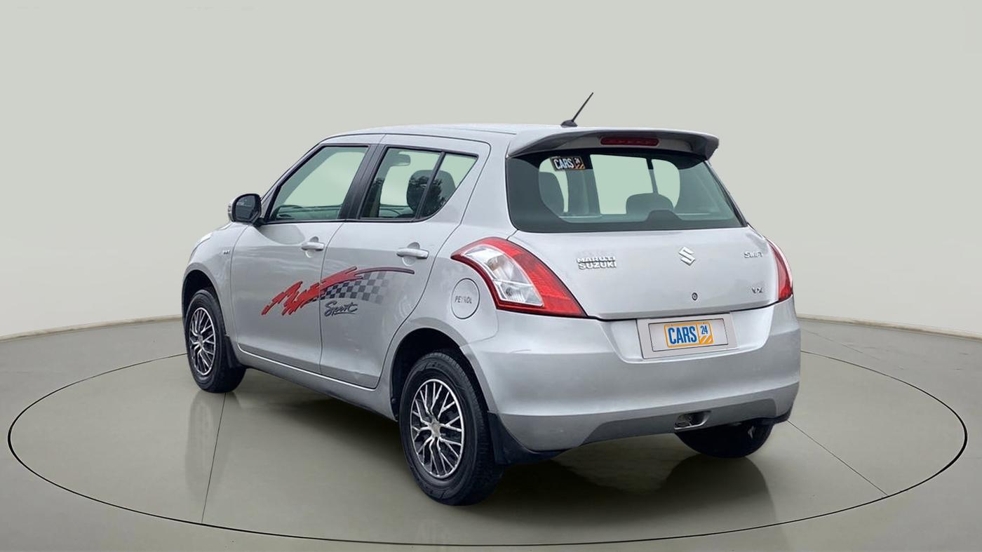 2013 Maruti Swift VXI, Petrol, Manual, 81,124 km, Left Back Diagonal
