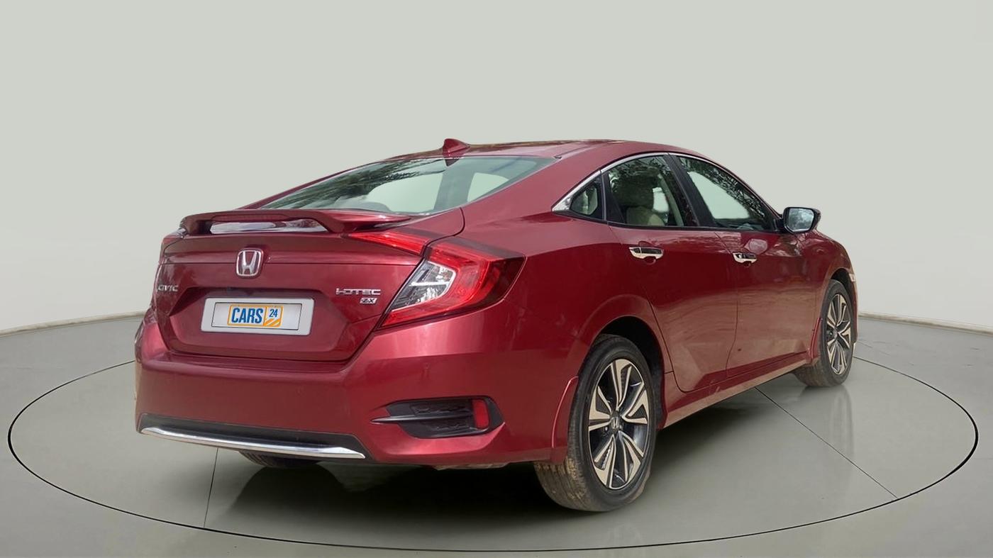 2019 Honda Civic 1.6L I-DTEC ZX MT, Diesel, Manual, 9,728 km, Right Back Diagonal