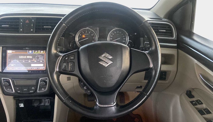 2018 Maruti Ciaz ALPHA 1.4 PETROL, Petrol, Manual, 65,909 km, Steering Wheel Close Up