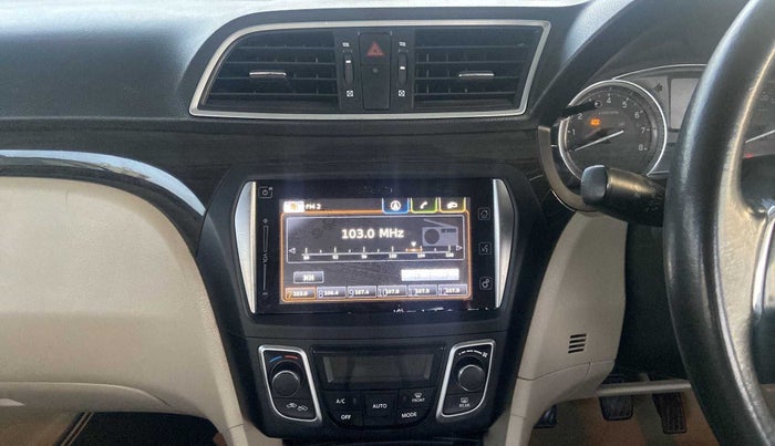 2018 Maruti Ciaz ALPHA 1.4 PETROL, Petrol, Manual, 65,909 km, Infotainment System