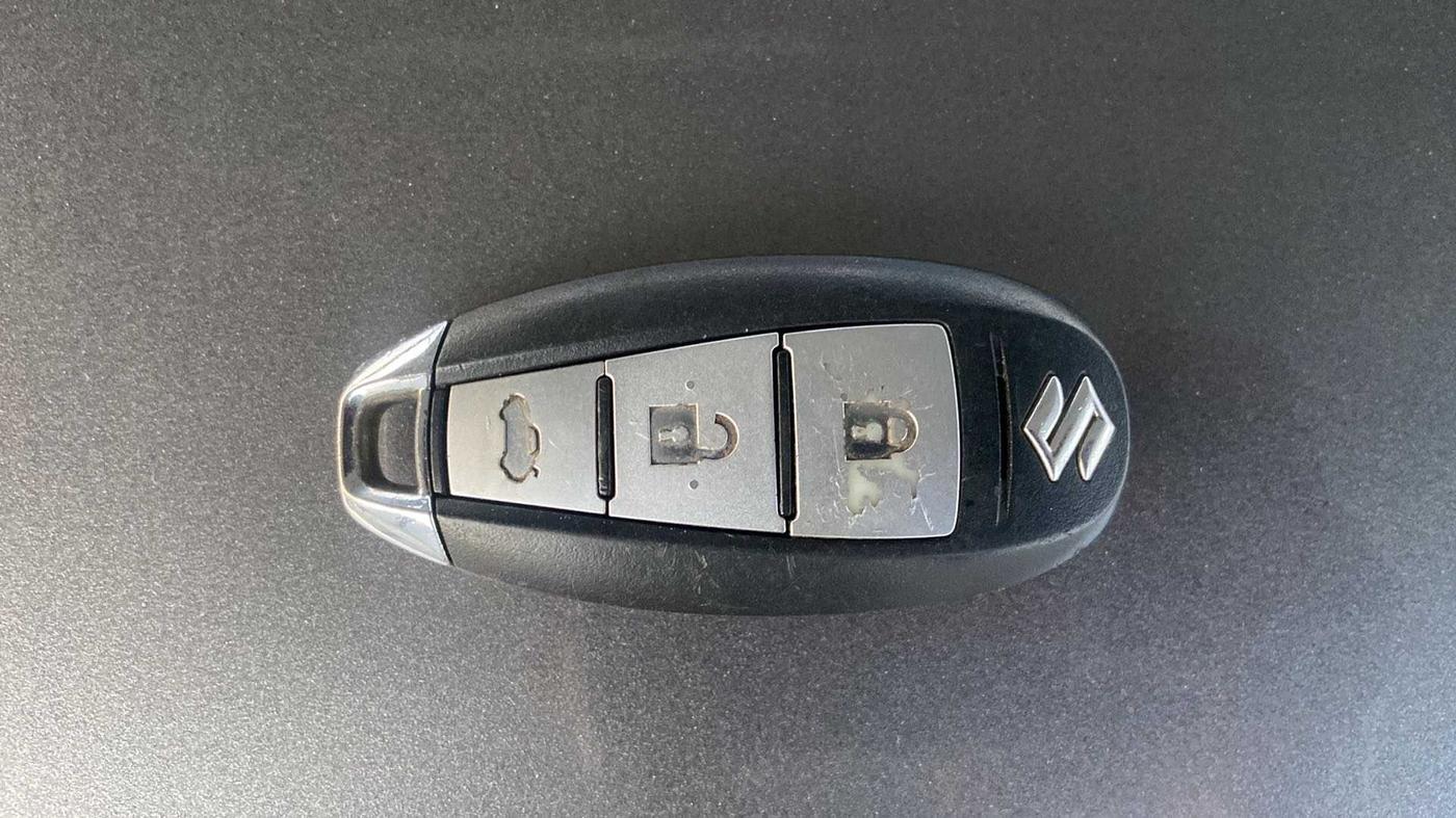 2018 Maruti Ciaz ALPHA 1.4 PETROL, Petrol, Manual, 65,909 km, Key Close Up