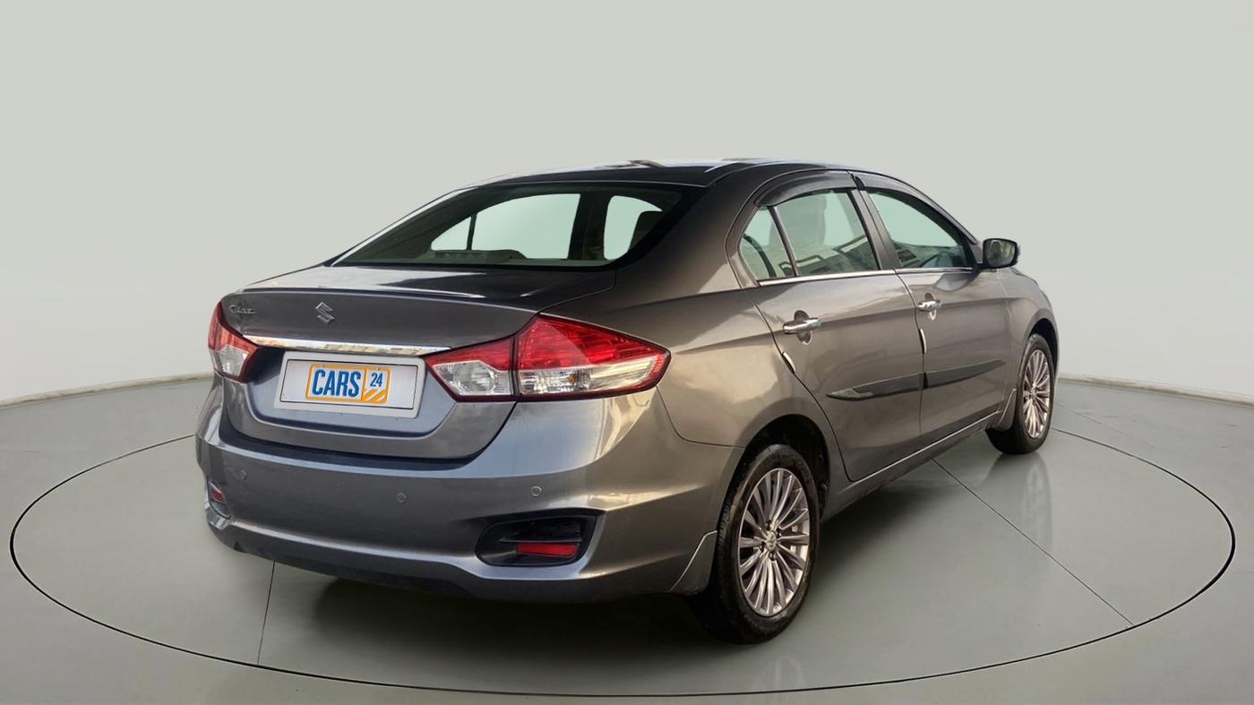 2018 Maruti Ciaz ALPHA 1.4 PETROL, Petrol, Manual, 65,909 km, Right Back Diagonal