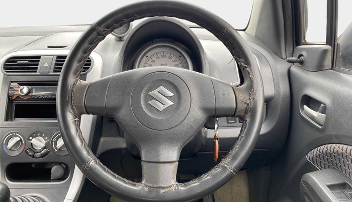 2013 Maruti Ritz VXI, Petrol, Manual, 74,607 km, Steering Wheel Close Up