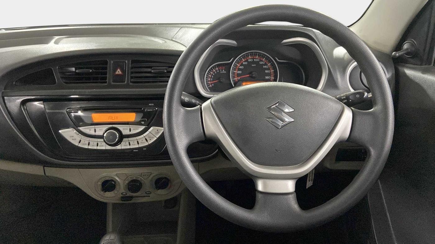 2017 Maruti Alto K10 VXI, Petrol, Manual, 5,459 km, Steering Wheel Close Up