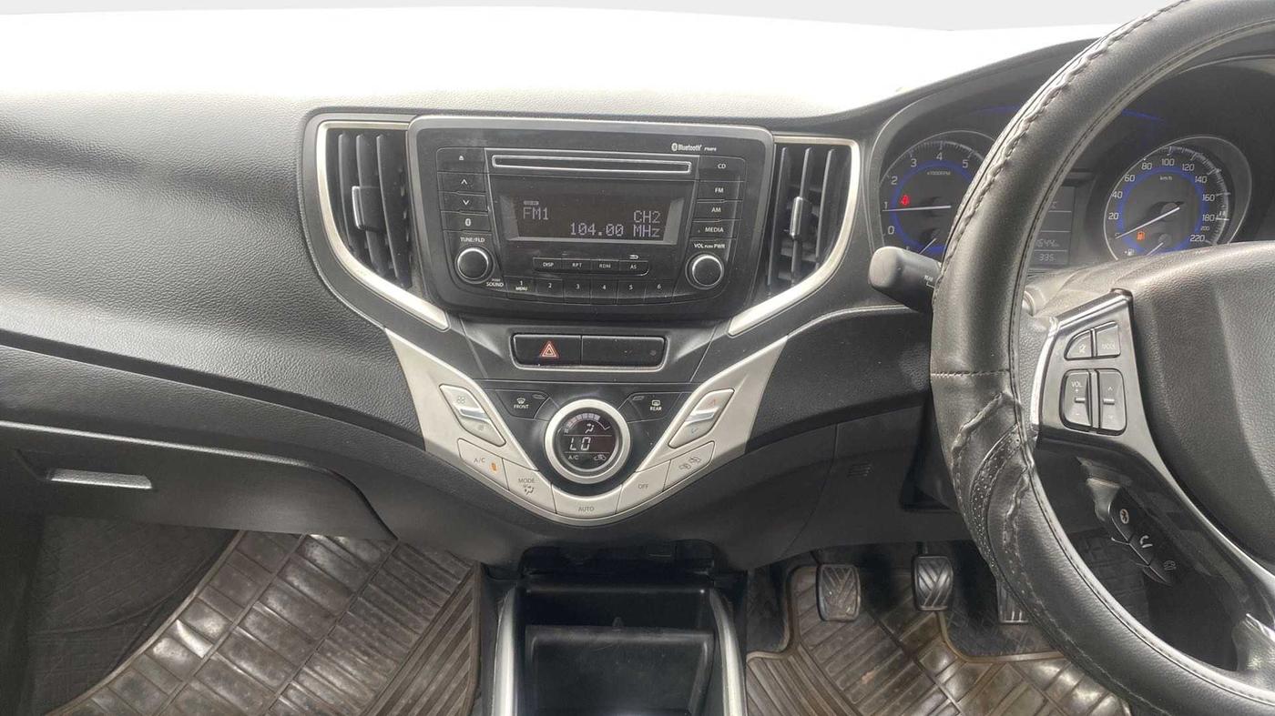2017 Maruti Baleno DELTA PETROL 1.2, Petrol, Manual, 74,608 km, Air Conditioner