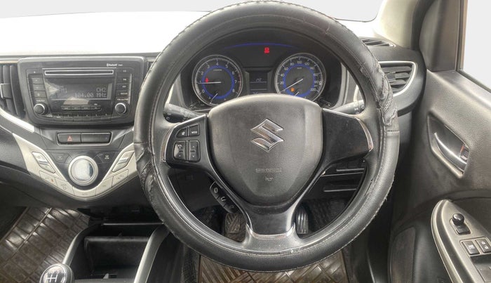 2017 Maruti Baleno DELTA PETROL 1.2, Petrol, Manual, 74,608 km, Steering Wheel Close Up