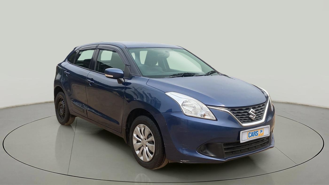 2017 Maruti Baleno DELTA PETROL 1.2, Petrol, Manual, 74,608 km, Right Front Diagonal