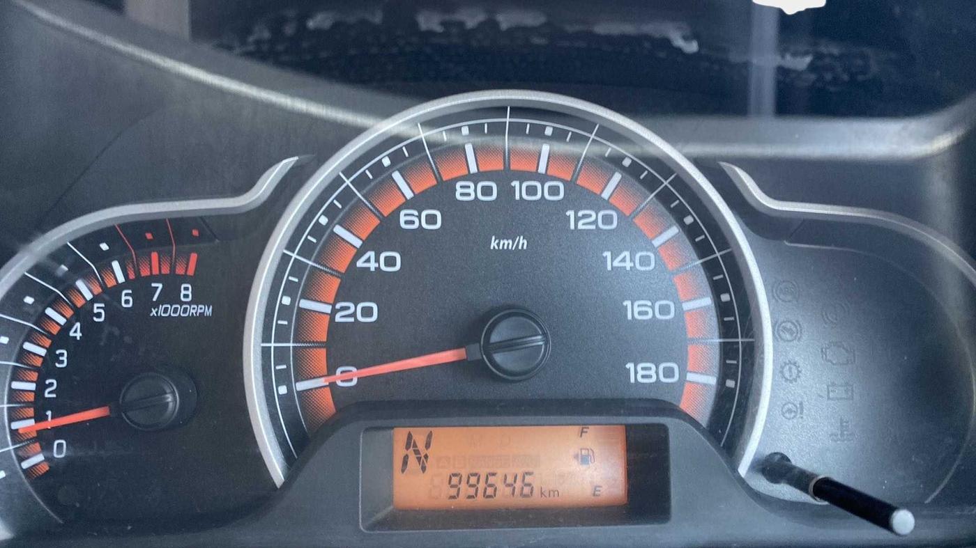2017 Maruti Alto K10 VXI (O) AMT, Petrol, Automatic, 99,668 km, Odometer Image