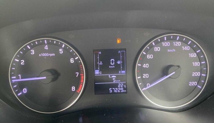 2016 Hyundai Elite i20 SPORTZ 1.2, Petrol, Manual, 57,224 km, Odometer Image
