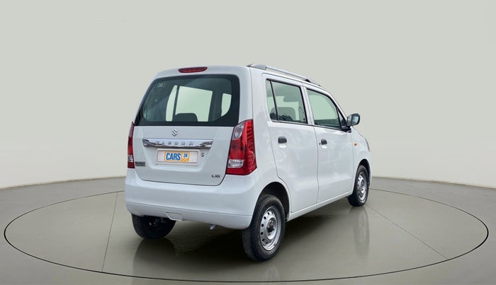 2011 Maruti Wagon R 1.0 LXI, Petrol, Manual, 37,600 km, Right Back Diagonal