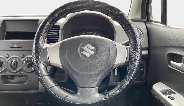 2011 Maruti Wagon R 1.0 LXI, Petrol, Manual, 37,600 km, Steering Wheel Close Up