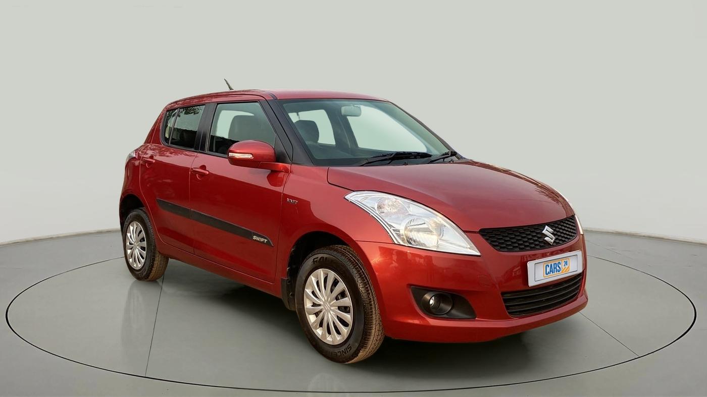 2014 Maruti Swift VXI, Petrol, Manual, 34,640 km, Right Front Diagonal