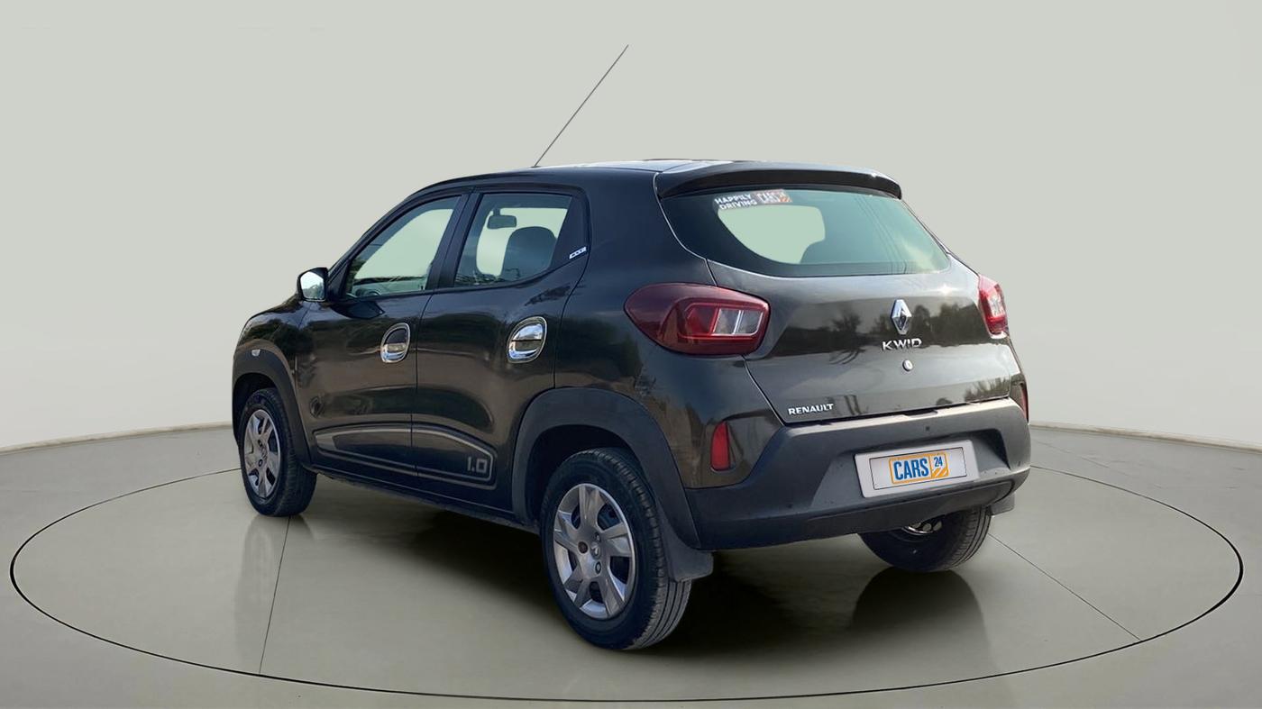 2019 Renault Kwid RXT 1.0 AMT, Petrol, Automatic, 39,689 km, Left Back Diagonal