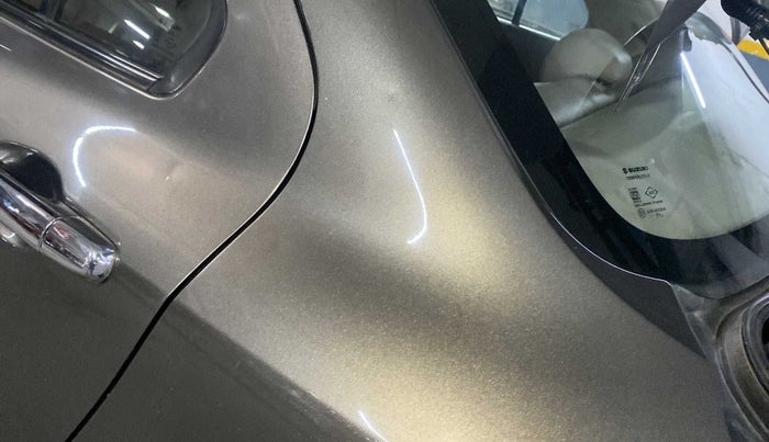 2019 Maruti Dzire VDI, Diesel, Manual, 94,382 km, Left quarter panel - Minor scratches