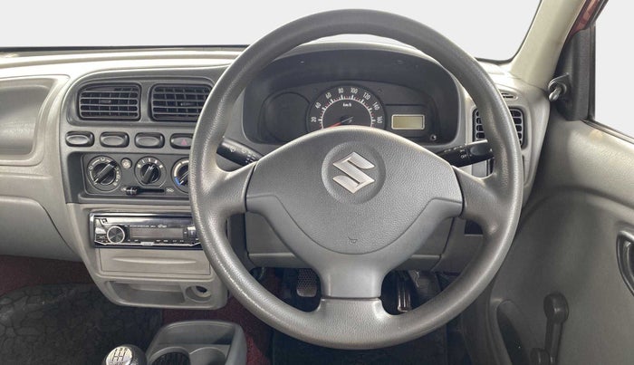 2011 Maruti Alto K10 LXI, Petrol, Manual, 99,799 km, Steering Wheel Close Up