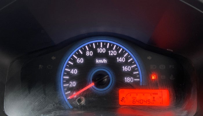 2016 Datsun Redi Go S, Petrol, Manual, 64,045 km, Odometer Image
