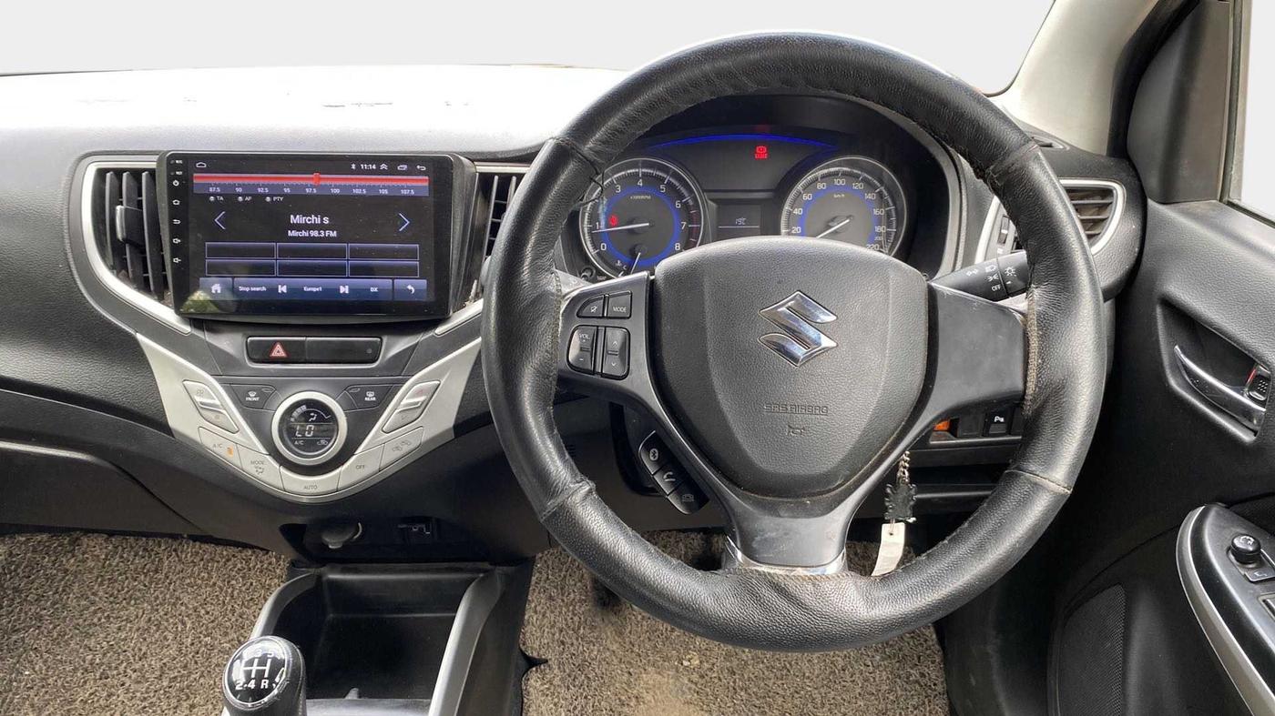 2018 Maruti Baleno DELTA PETROL 1.2, Petrol, Manual, 29,003 km, Steering Wheel Close Up