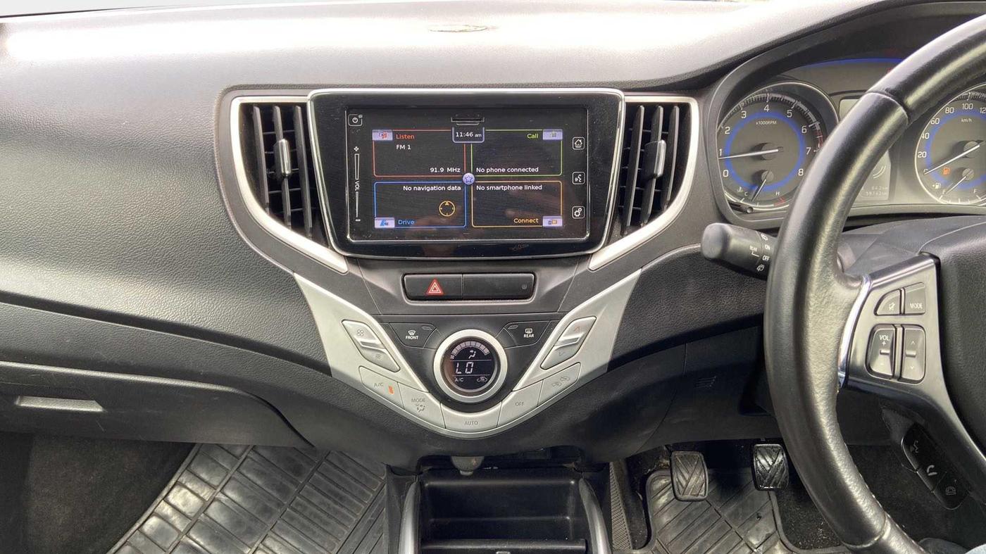 2016 Maruti Baleno ALPHA PETROL 1.2, Petrol, Manual, 59,720 km, Air Conditioner