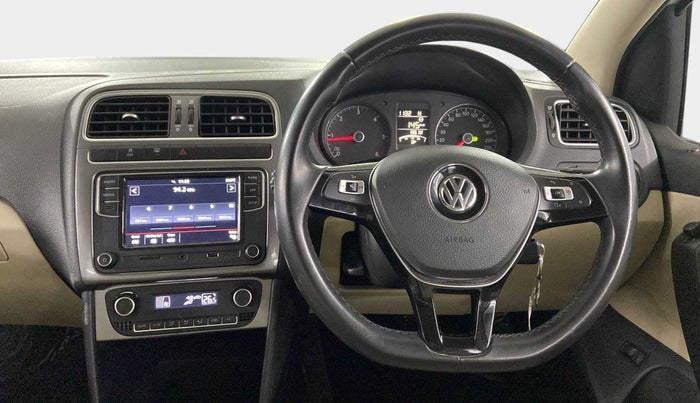 2019 Volkswagen Vento HIGHLINE PLUS 1.5 AT, Diesel, Automatic, 32,221 km, Steering Wheel Close Up