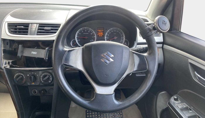2013 Maruti Swift VXI, Petrol, Manual, 62,847 km, Steering Wheel Close Up
