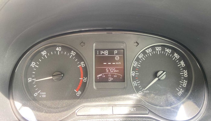 2021 Skoda Rapid STYLE AT TSI, Petrol, Automatic, 5,705 km, Odometer Image