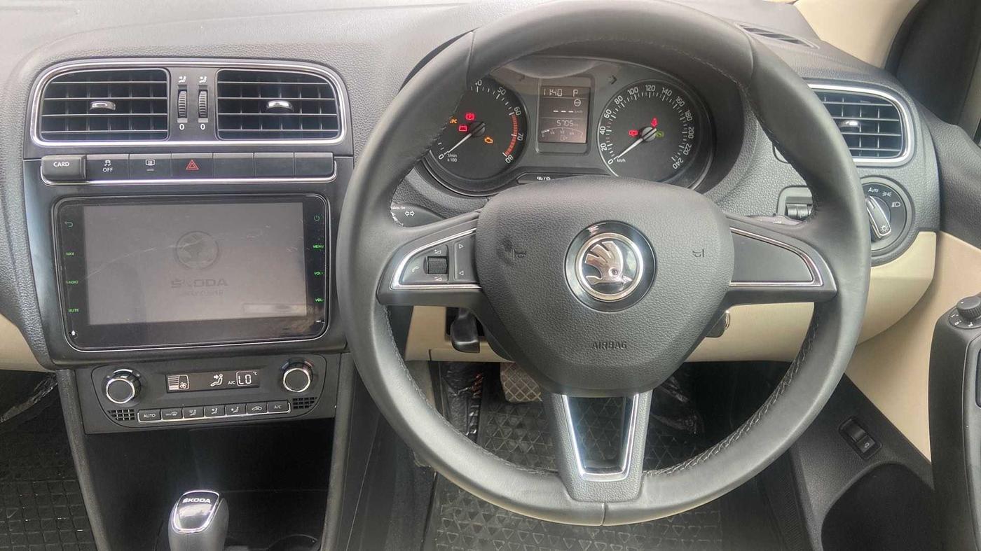 2021 Skoda Rapid STYLE AT TSI, Petrol, Automatic, 5,705 km, Steering Wheel Close Up