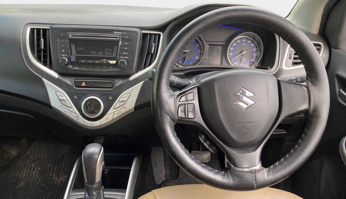 2018 Maruti Baleno DELTA CVT PETROL 1.2, Petrol, Automatic, 37,743 km, Steering Wheel Close Up
