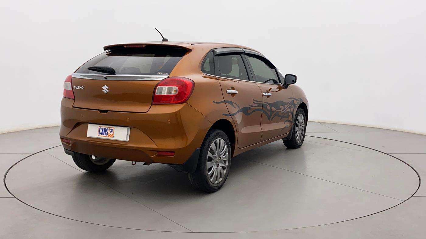 2018 Maruti Baleno ZETA DIESEL 1.3, Diesel, Manual, 77,801 km, Right Back Diagonal