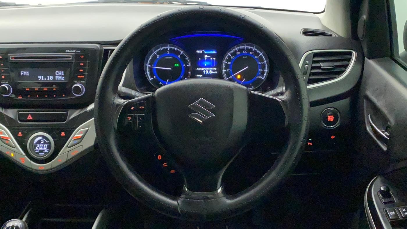 2018 Maruti Baleno ZETA DIESEL 1.3, Diesel, Manual, 77,801 km, Steering Wheel Close Up