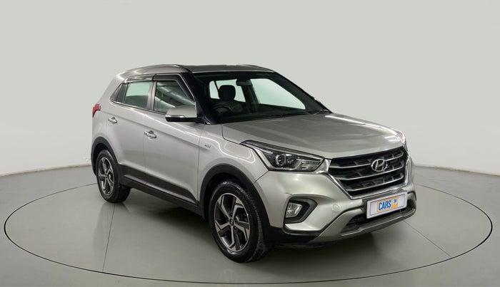 2018 Hyundai Creta SX AT 1.6 PETROL, Petrol, Automatic, 41,445 km, Right Front Diagonal