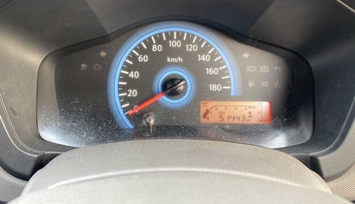 2016 Datsun Redi Go T (O), Petrol, Manual, 51,489 km, Odometer Image